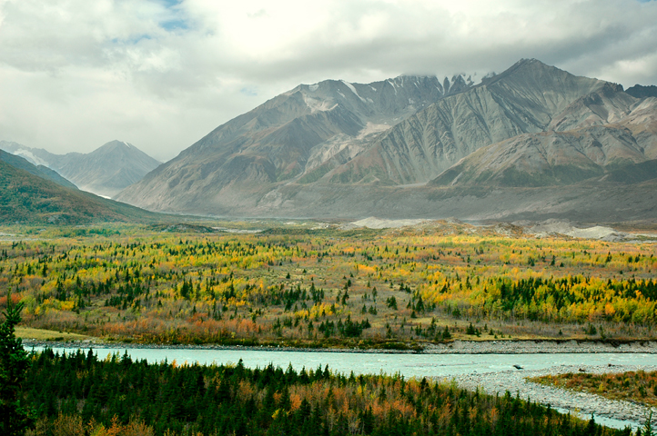 Black Rapids Glacier, Richardson Hwy 01