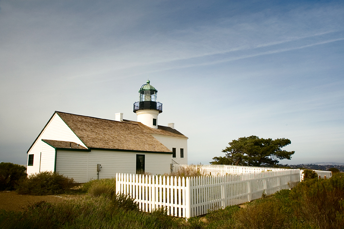 Lighthouse, Cabrillo National Monument, Point Loma, San Diego, CA