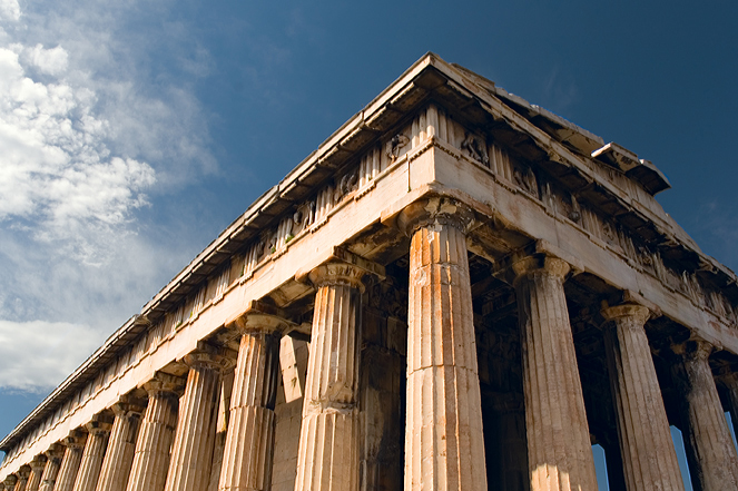 Temple of Hephaistos, Ancient  