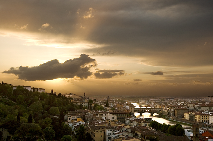 Sunset, Florence