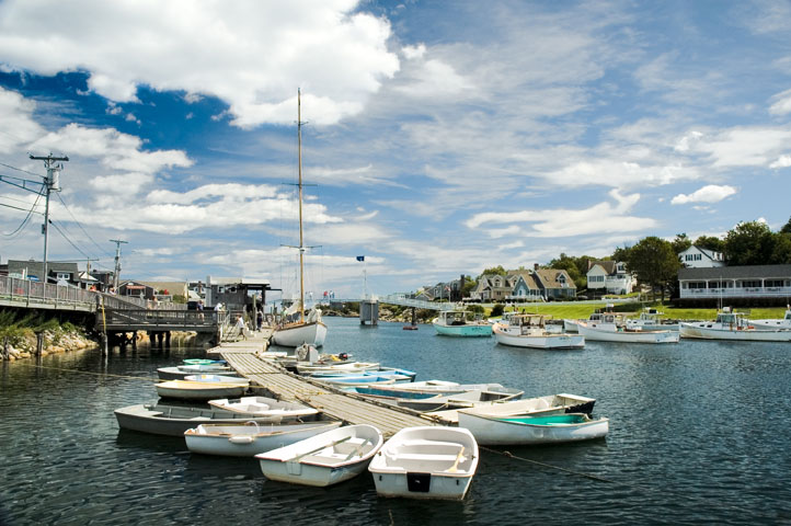 Boats, Perkins Cove Harbor, Maine  