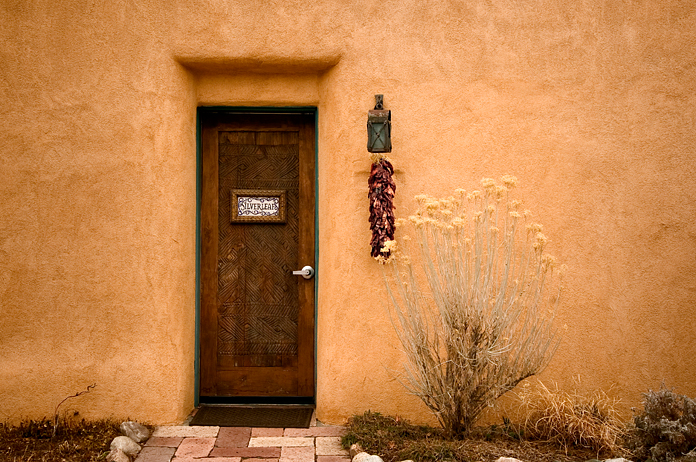 Adobe Door, Santa Fe, NM