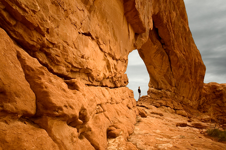 North and South Window, Arches National Park 01  