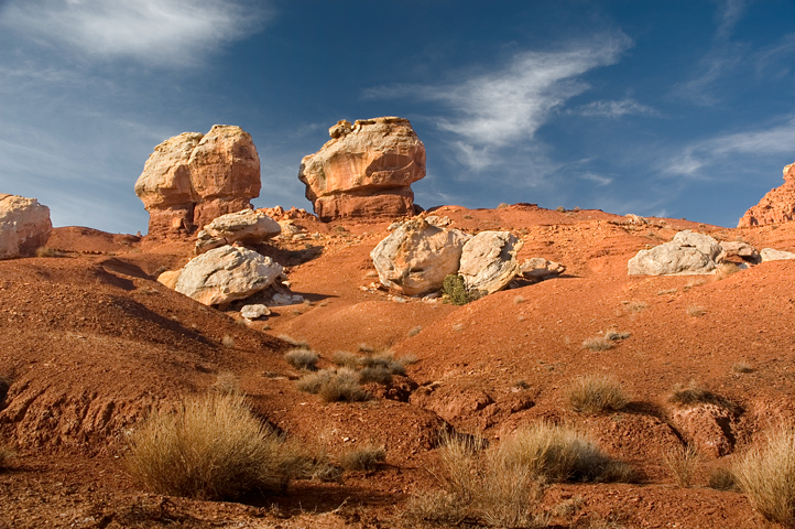 Twin Rocks, Capitol Reef National Park