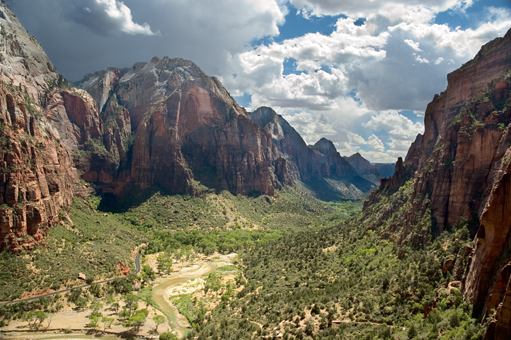 Angels Landing From, Zion National Park 01  