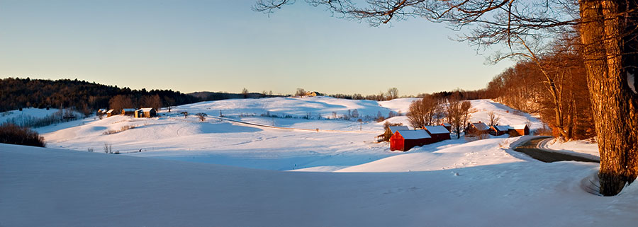 Jenne Farm, Panorama, South Woodstock, VT