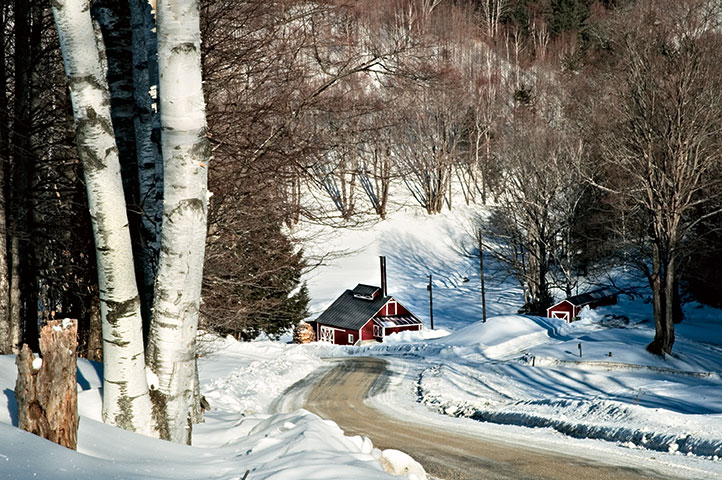 Sugar Shack, Spring Brook Farm, Reading, VT 01