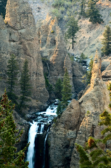 Fall, Tower Fall, Yellowstone National Park